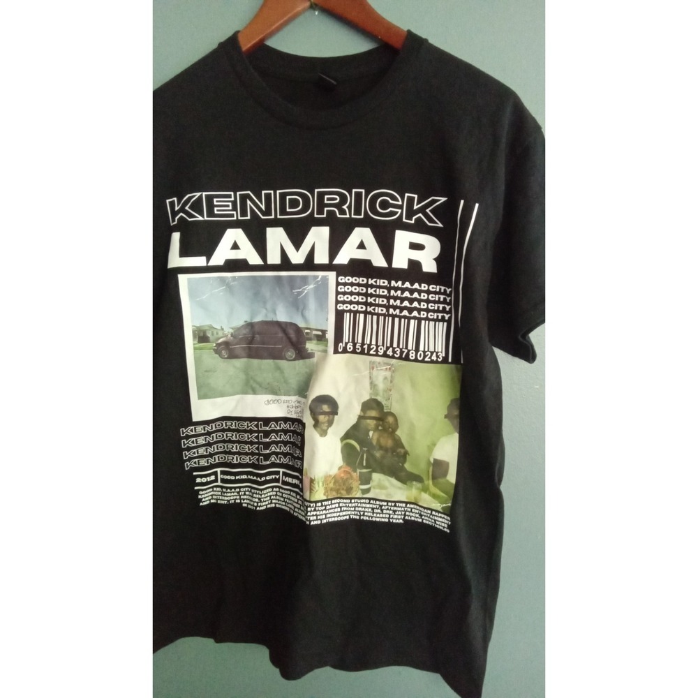 Kendrick Lamar‎ Good Kid MAAD City Album Cover Graphic T-Shirt